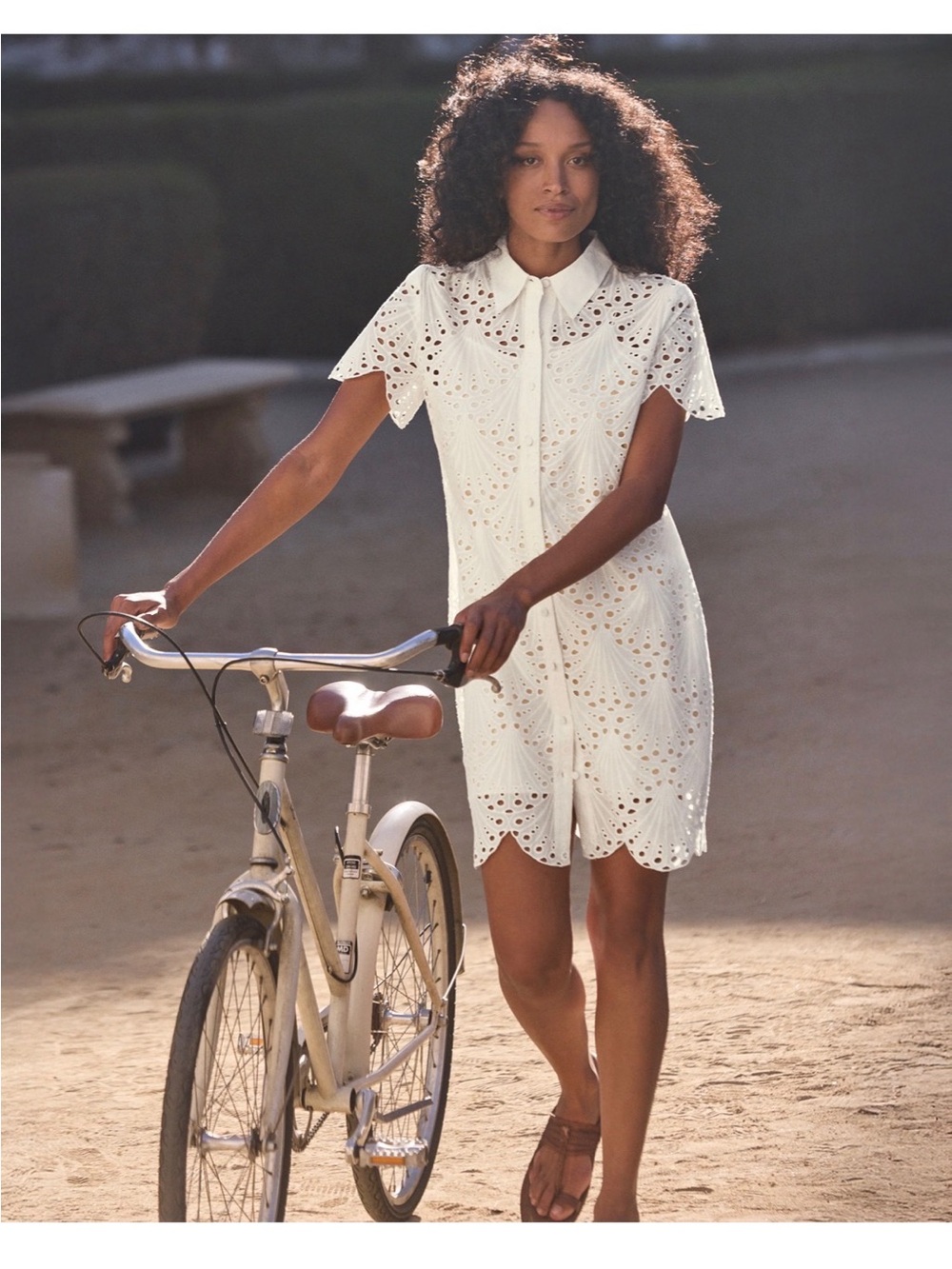 Cabi Eyelet Day Dress - Picture 5 of 6